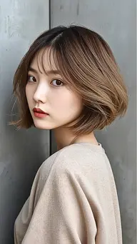 【裏メニュー】韓国ショートカット+ワンカールコテ巻きパーマ