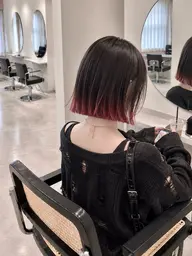 【池袋】 ✨オープン記念✨インナー・ポイントカラー】ブリーチ＋ポイントカラー¥12100​〜​　カット追加＋¥2500🤍