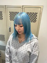ブリーチ+カラー+トリートメント