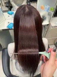 【くせ、うねりが気になる方におすすめ💭】縮毛矯正⟡.·