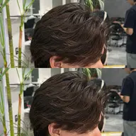 🚹メンズカット＋フェザーパーマ＋眉カット＋2step treatment