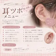 【推し活にも♡】耳ツボジュエリー 10箇所💎✨