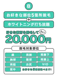 ペア×サブ(2万円コース)