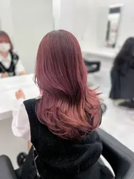 【💖お色味悩んでる方はこちら!💖】メンテナンスカット➕ブリーチありorなしダブルカラー(全頭orリタッチも可能!)