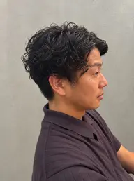 【メンズ18:00以降限定👨】カット+パーマモデル⚠️事前にスタイル写真を送ってくれる方のみ