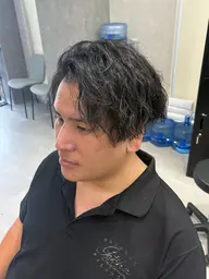 メンズカット＋ツイストスパイラルパーマ＋トリートメント✨