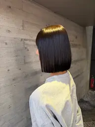 前髪縮毛矯正🔅