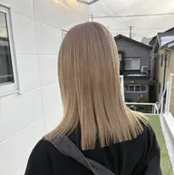 【学割U24】✨メンテナンスカット+透明感ダブルカラー🩷+韓国式水TR💧🇰🇷