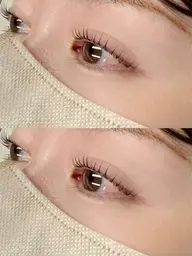 束感仕上げまつ毛パーマ👀💓／美容液付き🌹
