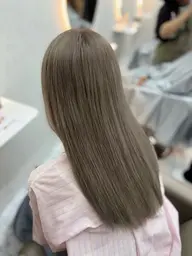 🪽土日祝限定🪽💍韓国風艶髪透明感ブリーチonカラー💍1stepトリートメント付き✨/熊谷