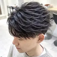 ✨️【毎朝のセット楽にしませんか？】✨️カット＋フェザーパーマ🔥🪽‪‪[毛流れパーマ/メンズ]
