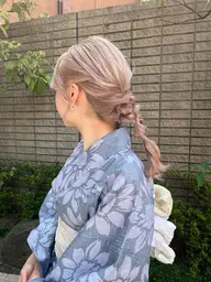 浴衣着付け&ヘアセット