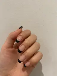 オフなし黒フレンチ