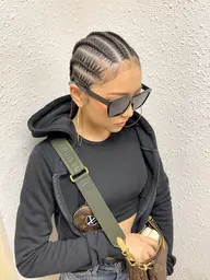 女性限定✂︎ コーンロウ　8本