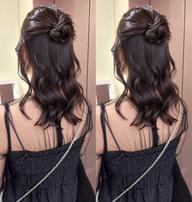 【お出かけ・結婚式参列前に🎀】ヘアセット🤍