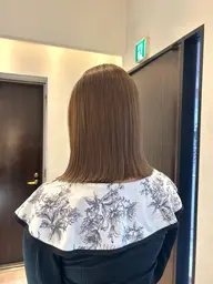 ブリーチなし明るめカラー🥣🫧➕ツヤ感トリートメント