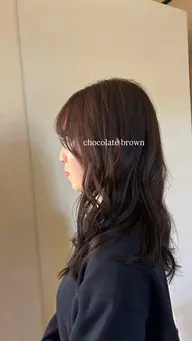 人気🧤ワンカラーで作る透明感カラー🫧
