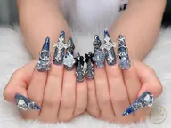 🉐30%SALE🉐【ロングチップ35~45mm】✨最高級種類パーツ無制限つけ放題🎶🎀3Dデザイン込み❤️‍🔥