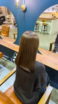 💫特別価格💫ブリーチなしダブルカラー➕髪質改善トリートメント
