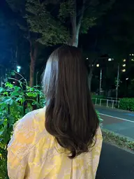 【人気menu】似合わせカット✂︎+艶ケアカラー🌟(ナノバブルシャンプー込)