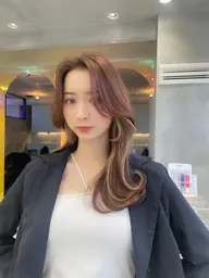 【💫透き通る透明感💫】光色イルミナカラー＋スチーム付きTOKIOクイックトリートメント✨/ロング料金無し