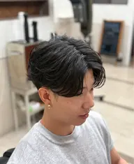 メンズカット+ケアパーマ+シャンプーセット【ダメージを抑えながら補修まで行います！】