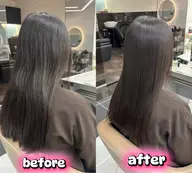 髪質改善ストレート