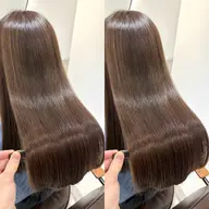 透明感カラー+(髪質改善トリートメント追加も可🎖️)
