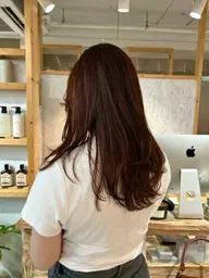 【平日限定】カット&艶カラー&トリートメント