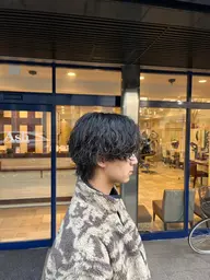 【火、水、木】曜日限定スペシャルクーポン✨️メンズカットパーマ✨️簡単なセットでラフな質感に