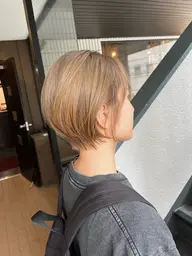【モデル募集】🩵ショートカット・透明感カラー🩵➕1⃣𝐒𝐓𝐄𝐏トリートメント