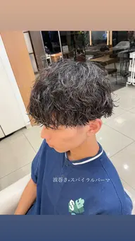 🌟波巻きパーマ×カット×ケアトリートメント