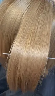 カット + 酸熱トリートメント