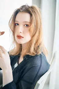 カットモデル レイヤースタイル(フェイスラインのみ可)