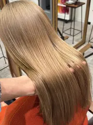 【1日1名限定‼️】👱🏻‍♀️ブリーチ2回👱🏻＋透明感カラー＋髪質改善トリートメント！ミニモ特別価格です😊