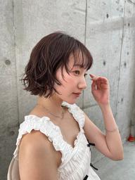 カットパーマ＋超音波アイロン付きトリートメント🫧