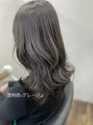 カット+透明感イルミナカラー+クイックトリートメント