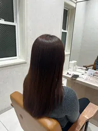 【梅雨時期限定☂️】カット＋縮毛矯正👩‍🦱＋サラサラトリートメント付きブローしたような仕上がりで艶々になります！