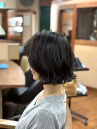 白髪世代のためのヴィラロドラ リタッチカラー+marbb(ナノバブル)+コタ プレミーク2ステップトリートメント