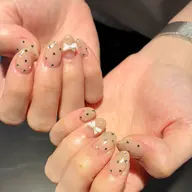 オフなし【hand】トレンド定額Designコース　付け替えオフ込み/甘皮ケア付