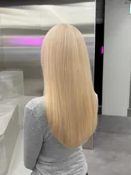 【憧れハイトーン❤️🔥】ブリーチ+カラー🫧+カット💇♀️