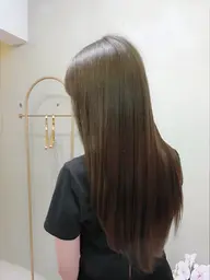 全体ヘアカラー ブロー込み