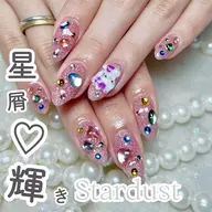 【ハンド】150分持ち込みデザイン¥10800(最高級パーツ、ゴテゴテデザインOK!)