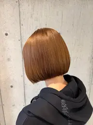 🍁U23ミニモ学割クーポン🍁初回から3回目まで　カット＋透明感ダブルカラー(ブリーチ1回)＋トリートメント