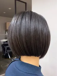 【ボブ限定】艶カット+髪質改善ストレート+集中補修トリートメント【癖毛多毛に悩む方も理想のヘアスタイルに】