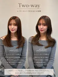 女性限定カット ［シャンプー、ドライ、スタイリング込み］