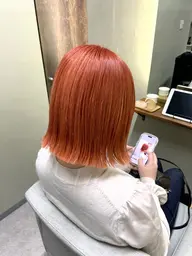 【新規限定⭐️】似合わせカット + ブリーチ + エドルカラー + 1stepトリートメント🫧