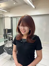 レイヤーカット+カラー