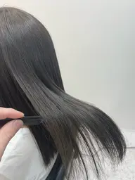 カット➕ダメージレスカラー➕髪質改善　超音波トリートメント