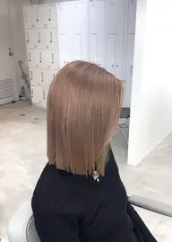 カット✂️＋ブリーチ2回＋ワンカラー🍒🌙（艶トリートメント付き🫧✨）